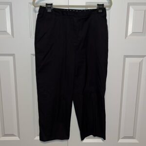 Charter club black capri length pants